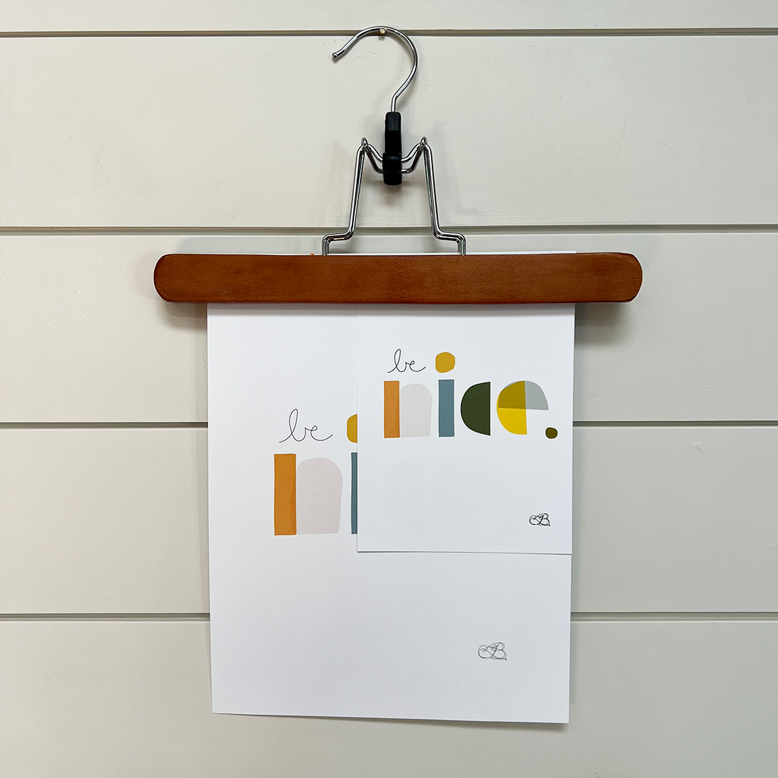 Be Nice Print
