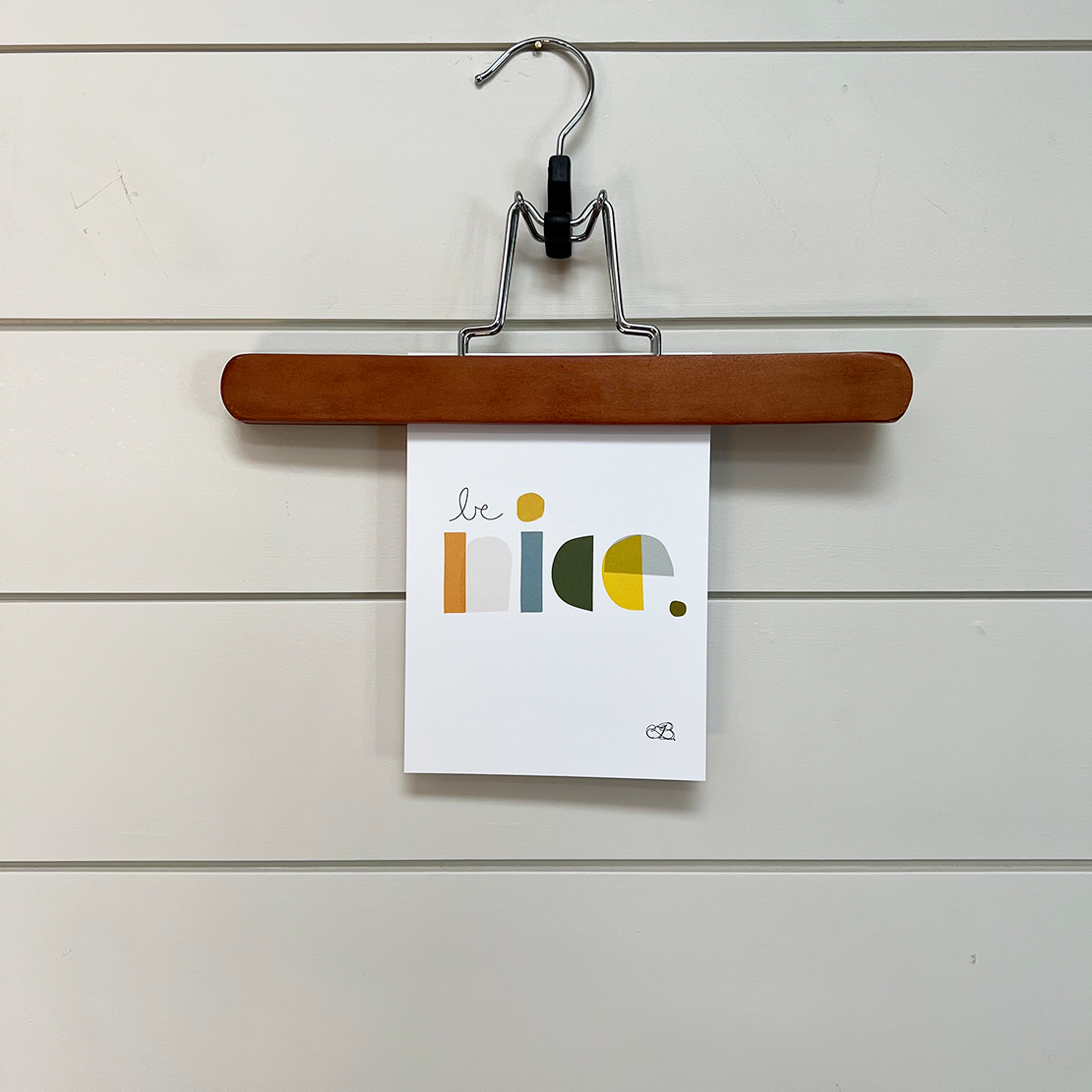 Be Nice Print