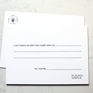 Get Caught Postcard