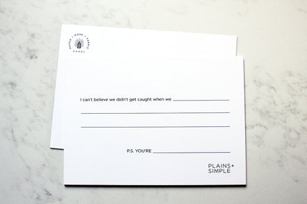 Get Caught Postcard