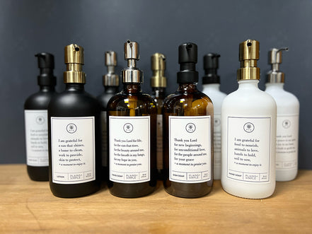 I Am Grateful –  Lotion Gratitude Bottle