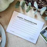 Happy Thanksgiving, Grateful Postcard