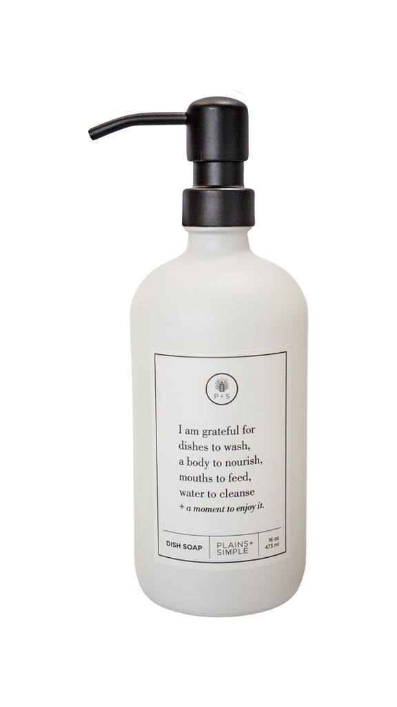 I Am Grateful –  Dish Soap Gratitude Bottle