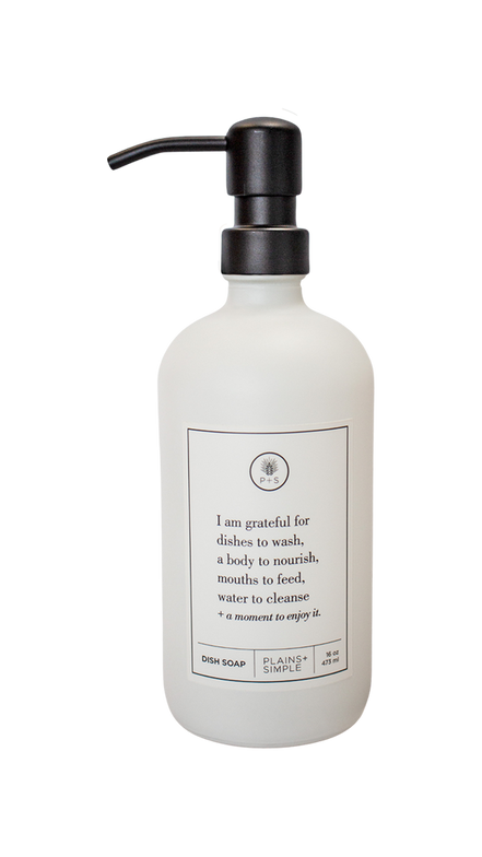 I Am Grateful –  Dish Soap Gratitude Bottle