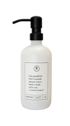 I Am Grateful –  Hand Soap Gratitude Bottle