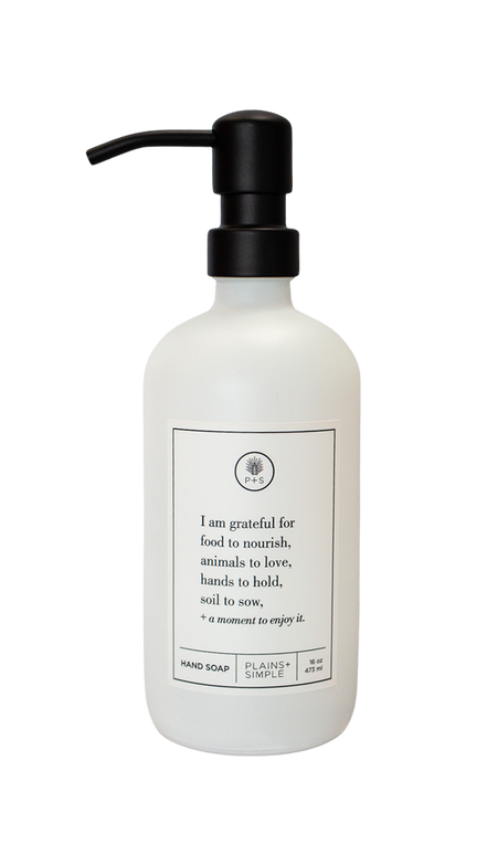 I Am Grateful –  Hand Soap Gratitude Bottle