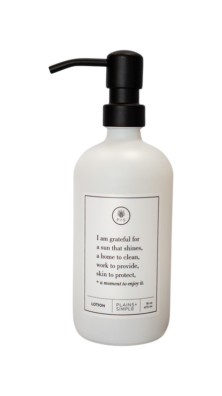 I Am Grateful –  Lotion Gratitude Bottle