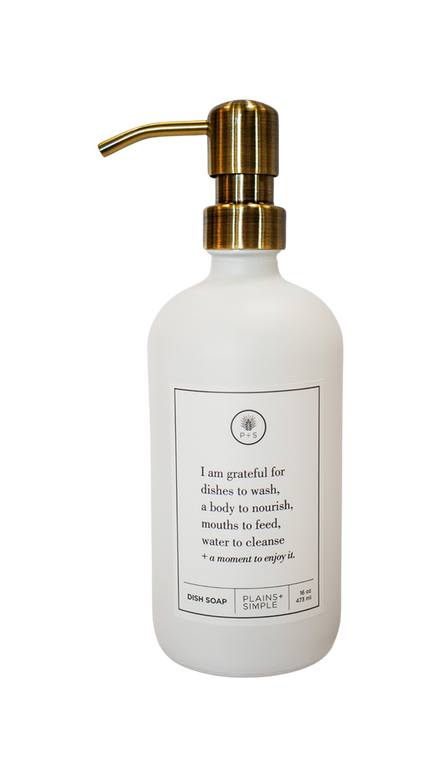 I Am Grateful –  Dish Soap Gratitude Bottle