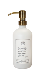 I Am Grateful –  Hand Soap Gratitude Bottle