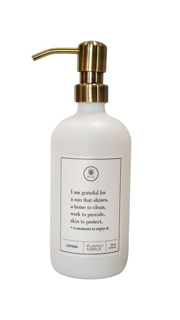 I Am Grateful –  Lotion Gratitude Bottle
