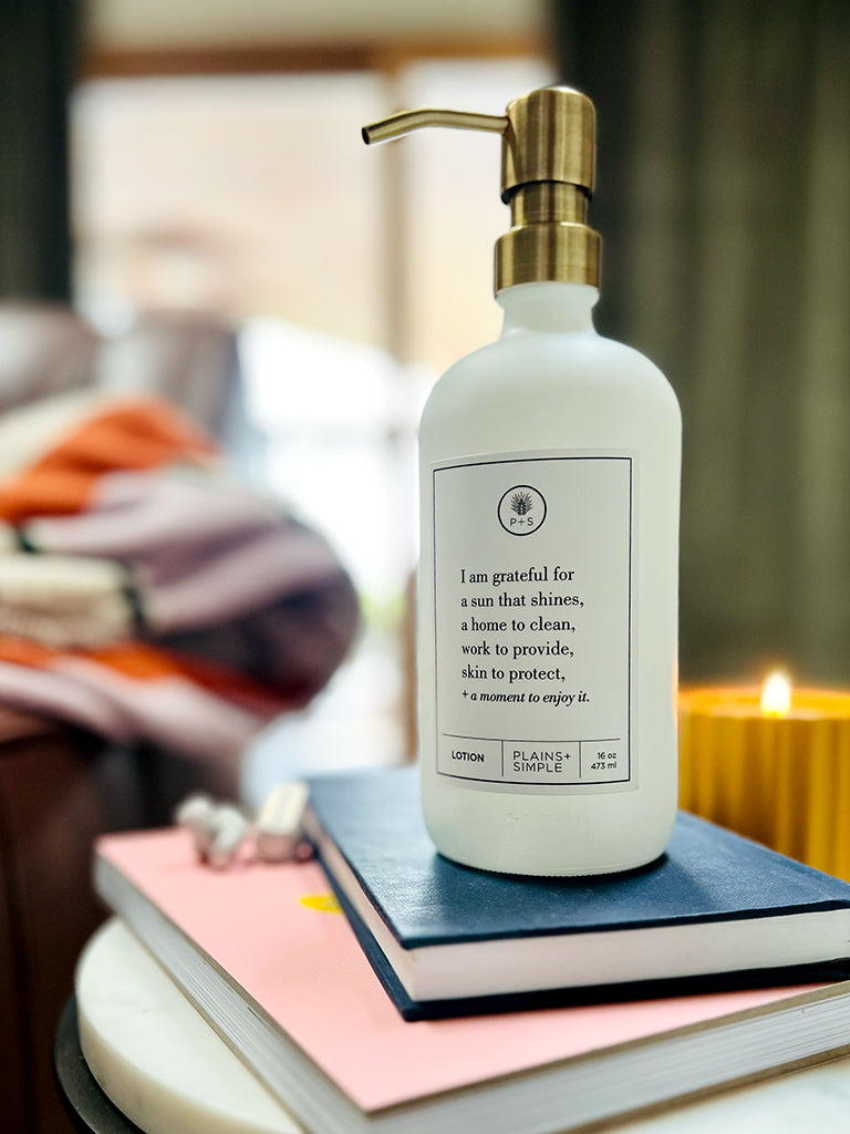 I Am Grateful –  Lotion Gratitude Bottle