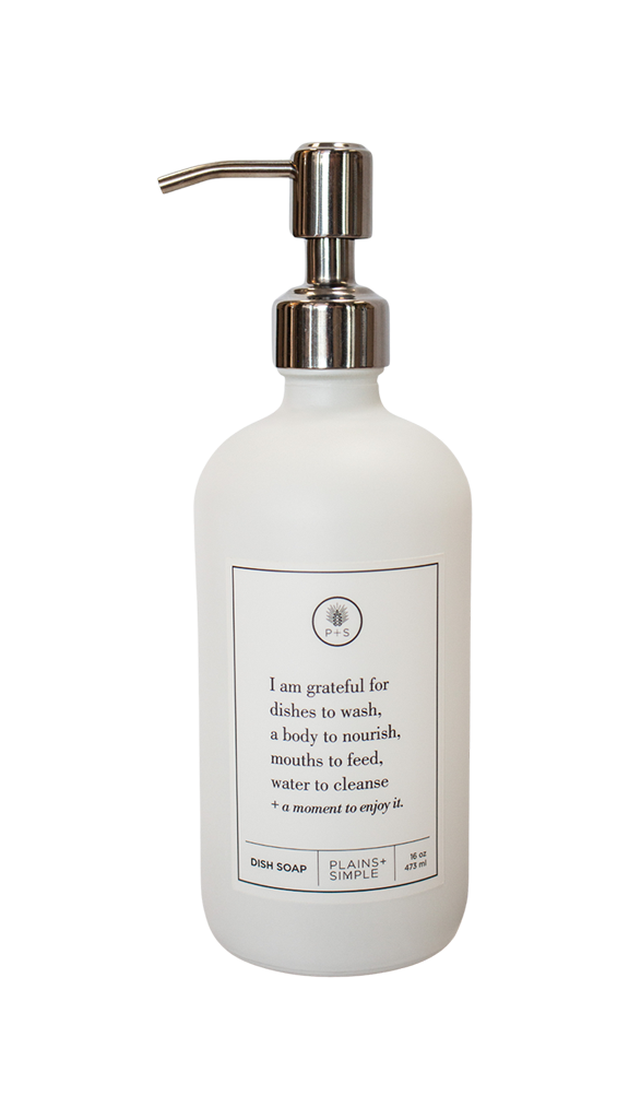 I Am Grateful –  Dish Soap Gratitude Bottle