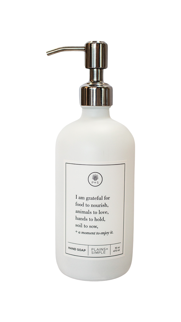 I Am Grateful –  Hand Soap Gratitude Bottle