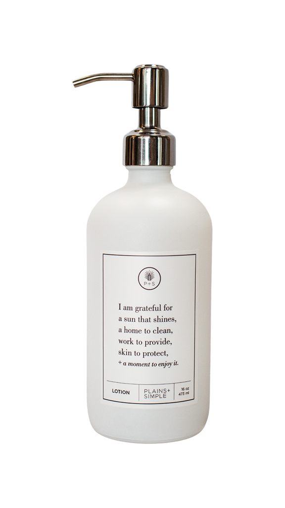I Am Grateful –  Lotion Gratitude Bottle
