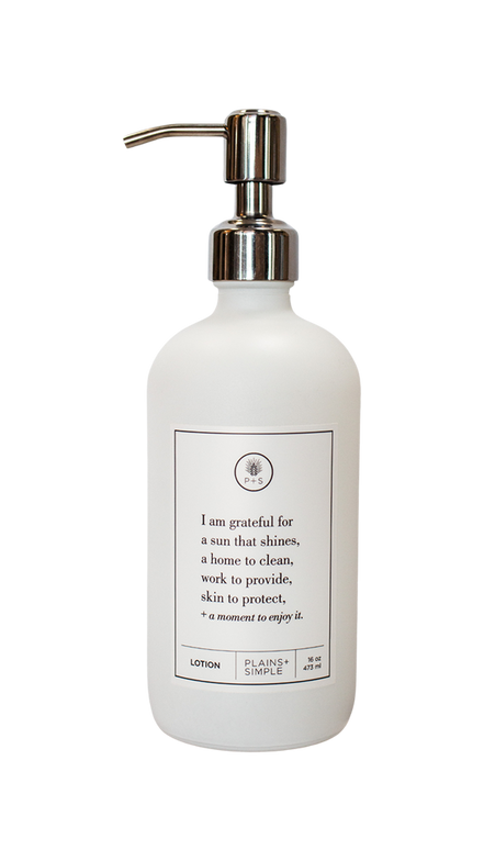 I Am Grateful –  Lotion Gratitude Bottle