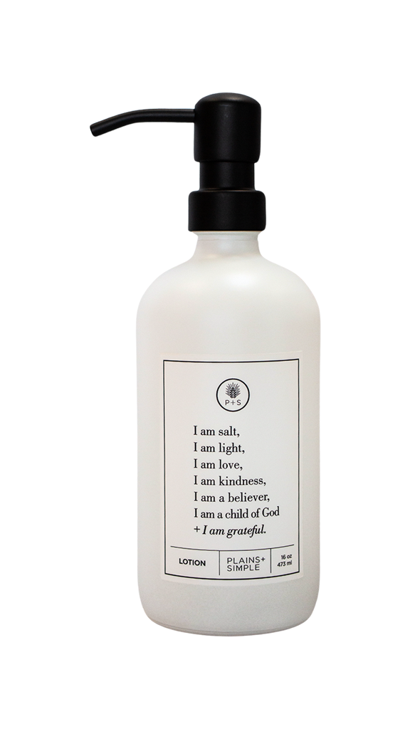 I Am Salt & Light – Lotion Gratitude Bottle