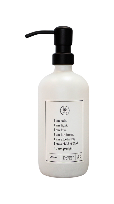 I Am Salt & Light – Lotion Gratitude Bottle