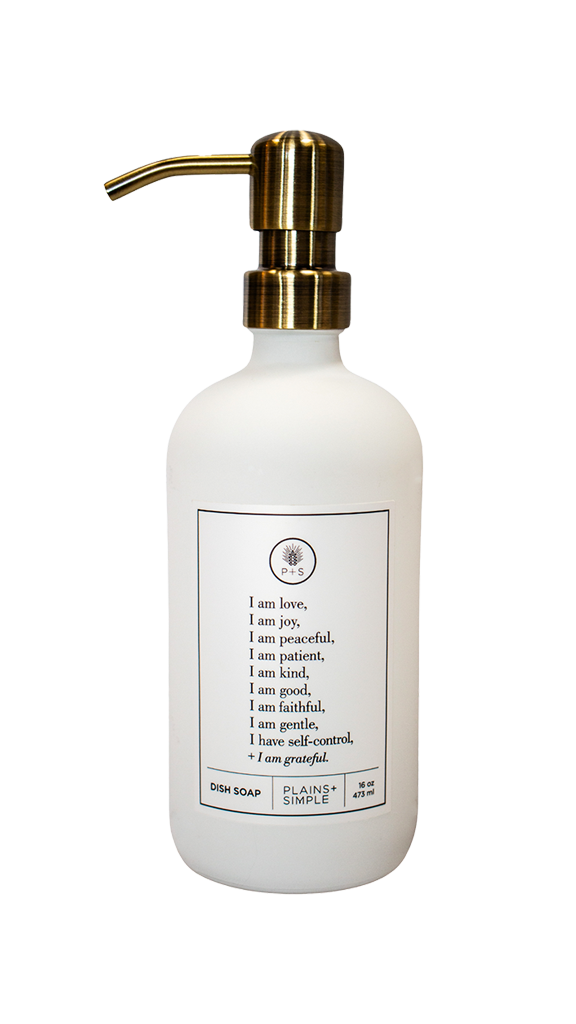 Fruits of the Spirit – Dish Soap Gratitude Bottle