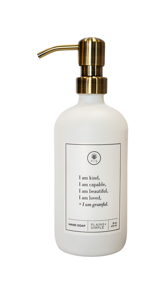 I Am Kind – Hand Soap Gratitude Bottle