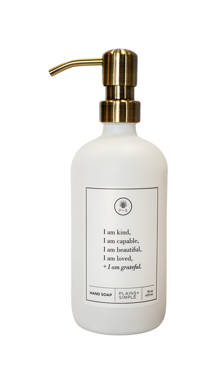 I Am Kind – Hand Soap Gratitude Bottle