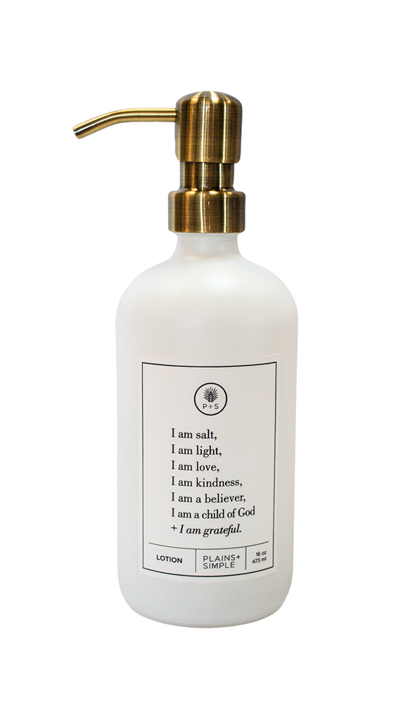 I Am Salt & Light – Lotion Gratitude Bottle