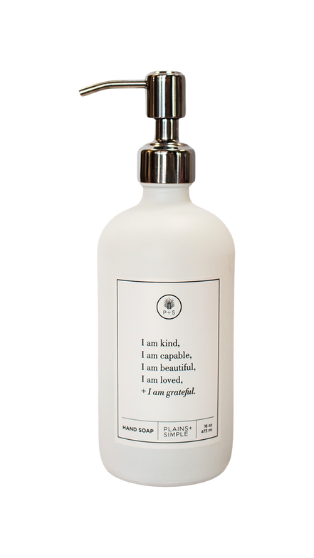 I Am Kind – Hand Soap Gratitude Bottle