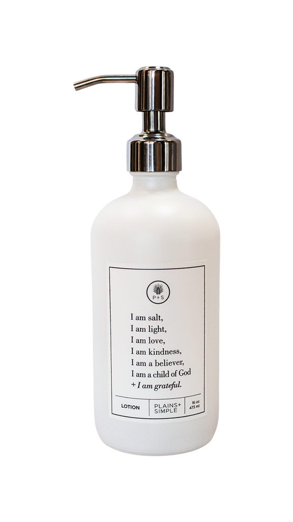 I Am Salt & Light – Lotion Gratitude Bottle
