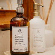 I Am Grateful –  Hand Soap Gratitude Bottle