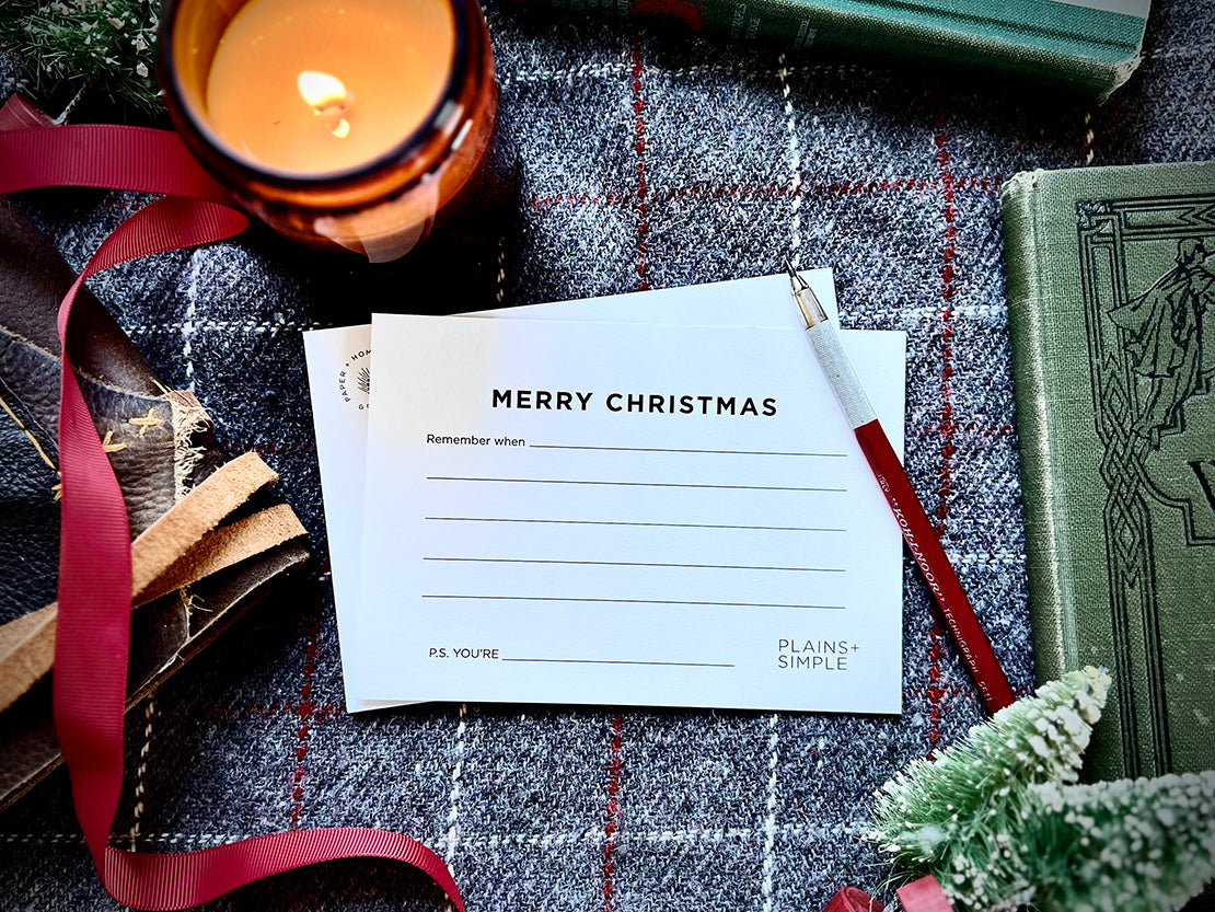 Merry Christmas Postcard