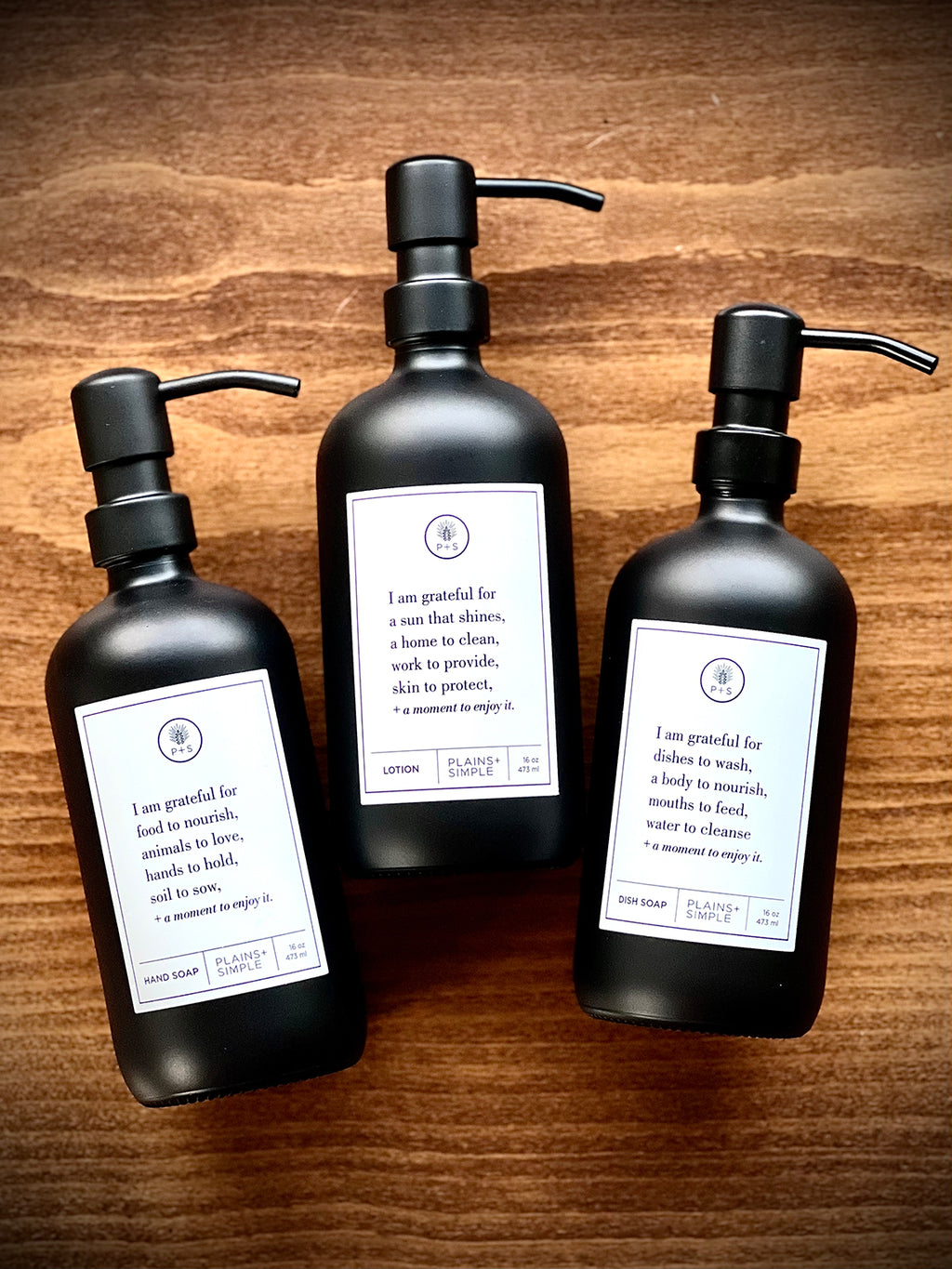 I Am Grateful –  Hand Soap Gratitude Bottle