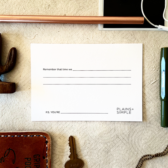 Remember That Time We Postcard