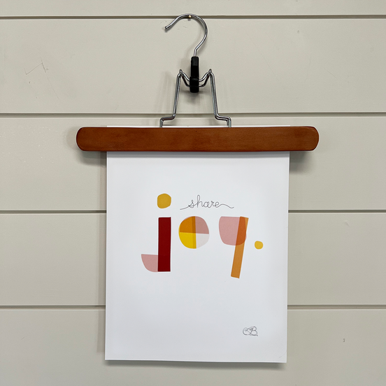 Share Joy Print