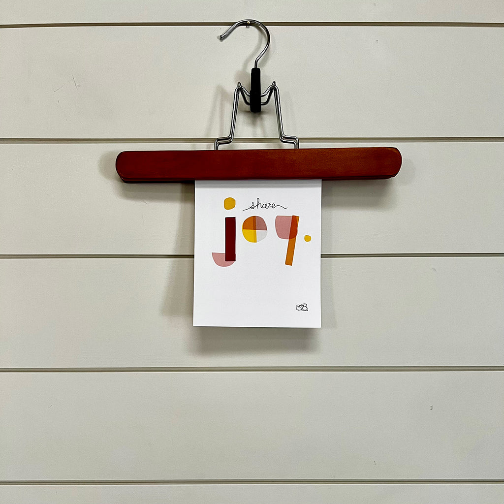 Share Joy Print